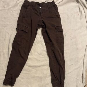 Dickies Women Brown Cargo Pants, Size M